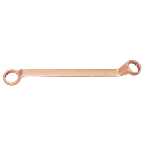 Gnistfri bockad dubbel ringnyckel, Bahco, koppar-beryllium, 30x32 mm