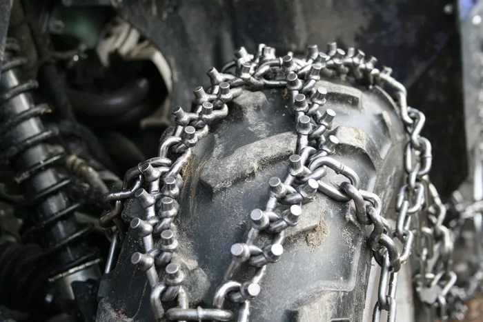 Snökedjor, OFA, ATV 7 PRO, 7 mm, broddad - Bild 4