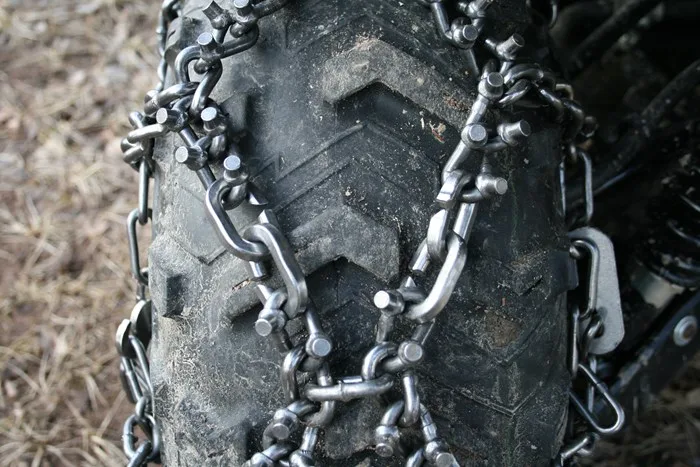 Snökedjor, OFA, ATV 7 PRO, 7 mm, broddad - Bild 6