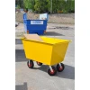 Avfallsvagn 200 L, 260 mm luftgummihjul - Bild 4