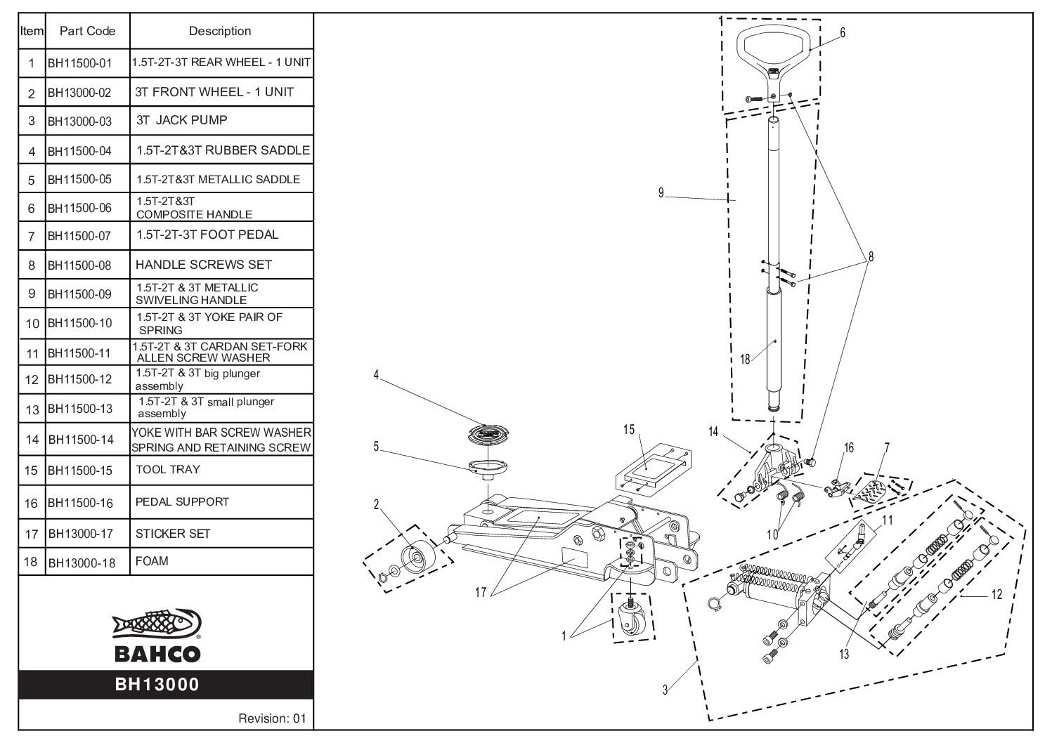 Liten kolv till BH13000