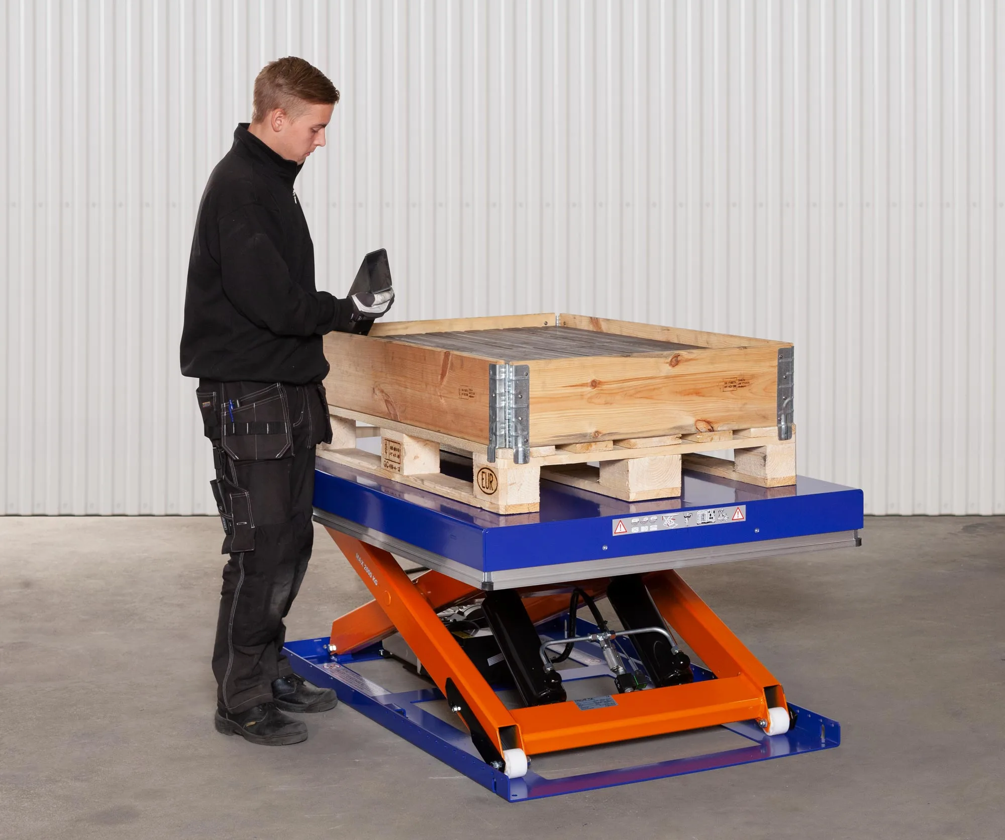 Lyftbord Edmolift TB 2000, 1500x1000mm, 2000 kg - Bild 3