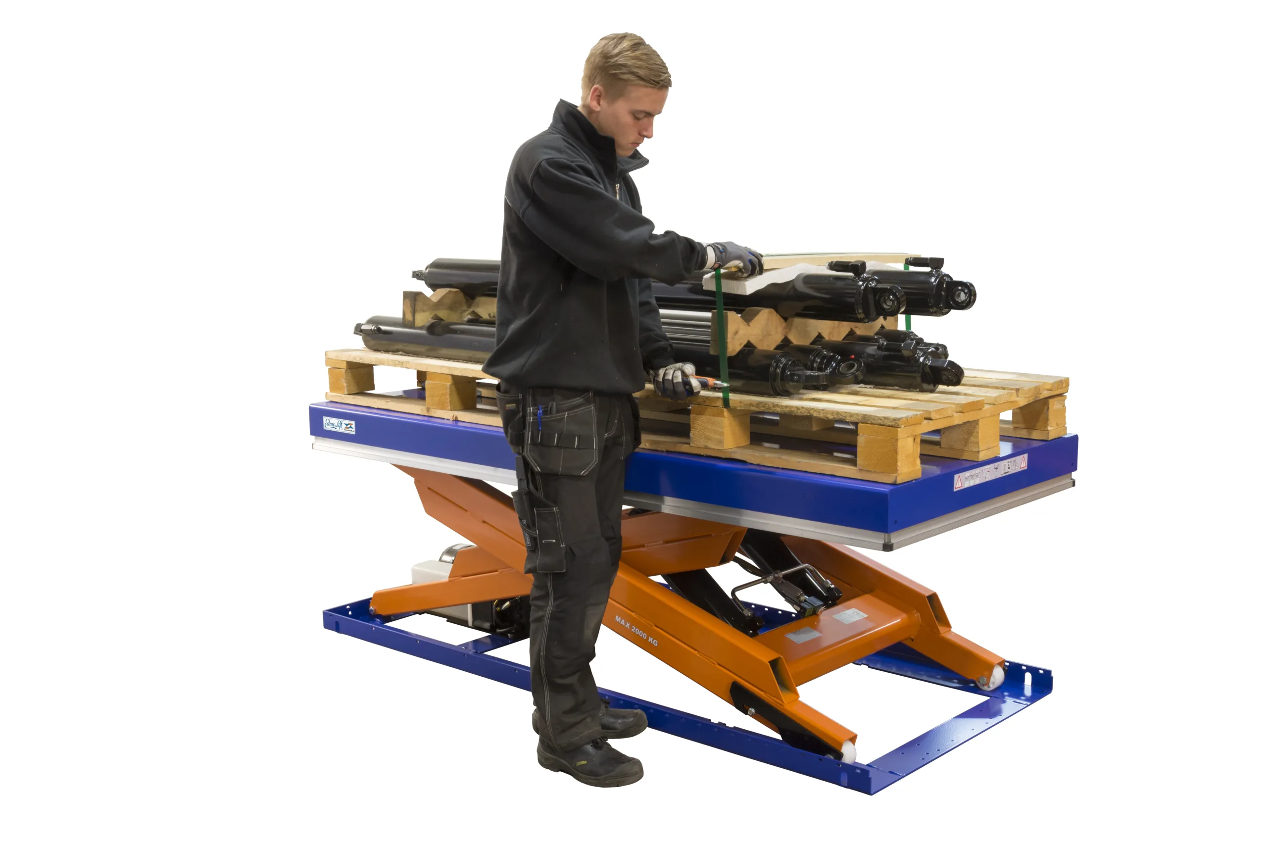 Lyftbord Edmolift TA 2000, 2000x900mm, 2000 kg - Bild 2