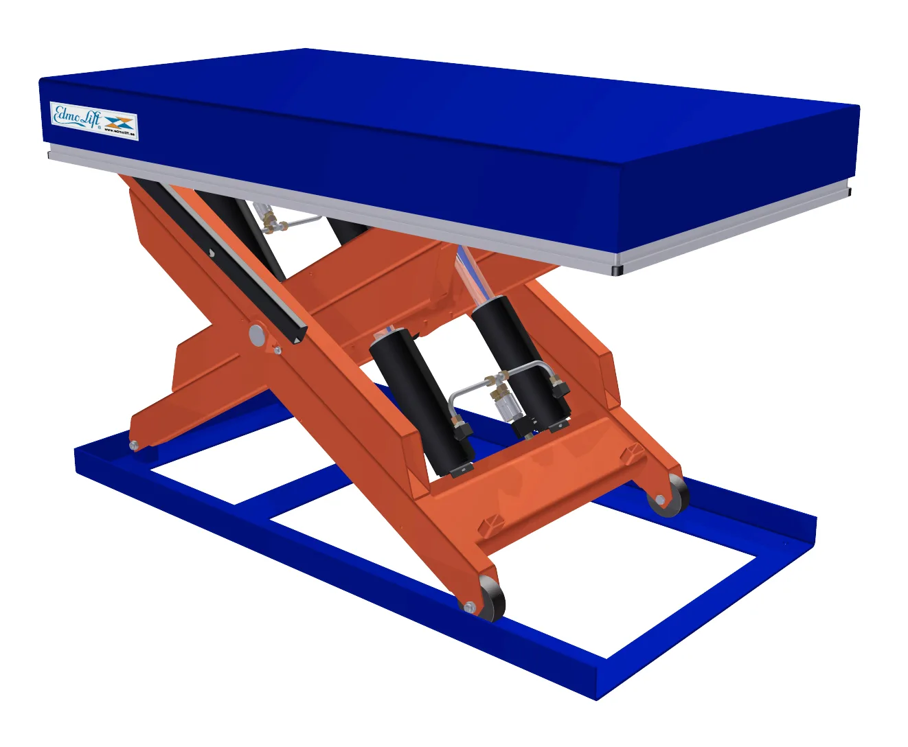 Lyftbord Edmolift TM 6000, 1700x900mm, 6000 kg, fristående aggregat - Bild 2