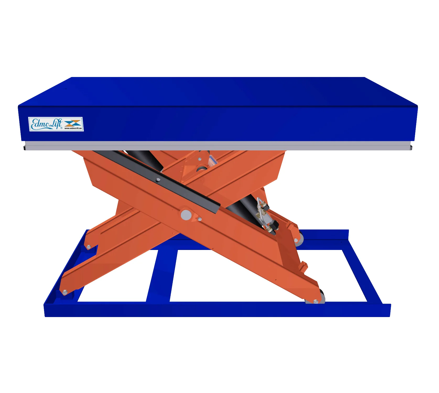 Lyftbord Edmolift TM 6000, 1700x900mm, 6000 kg, fristående aggregat - Bild 5