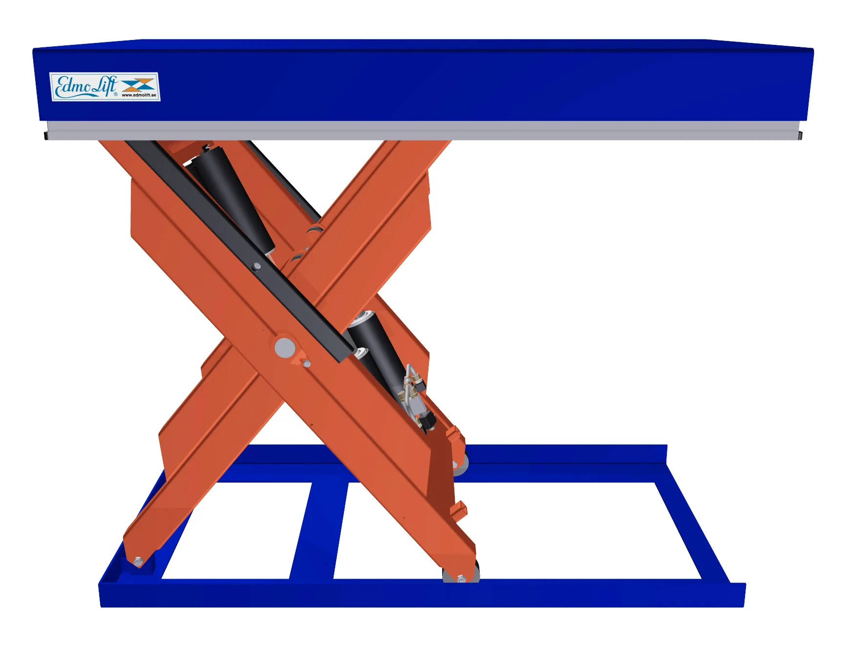 Lyftbord Edmolift TM 6000, 1700x900mm, 6000 kg, fristående aggregat - Bild 6