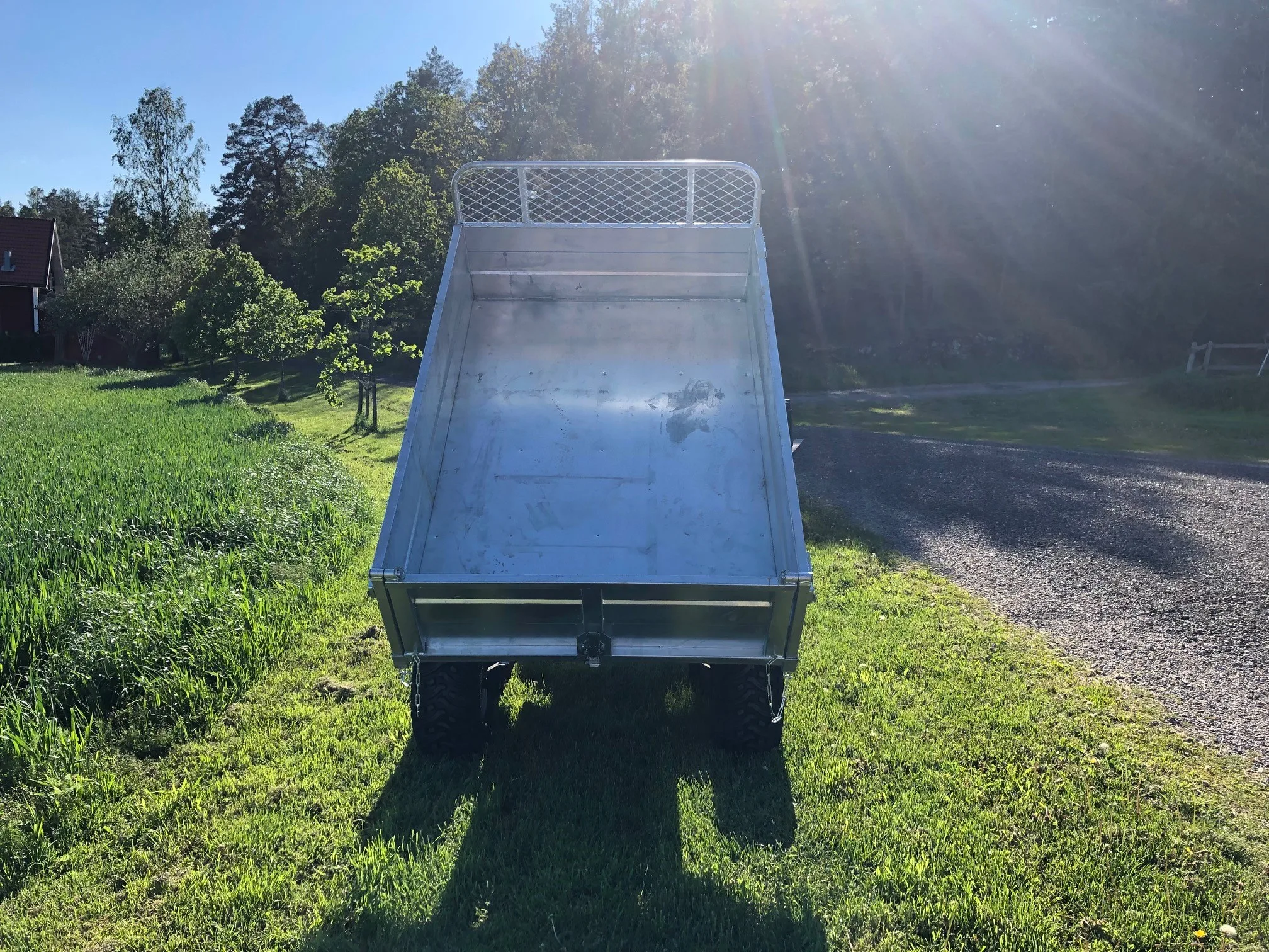 Elektrisk tippvagn till ATV, mindre traktorer - Bild 7