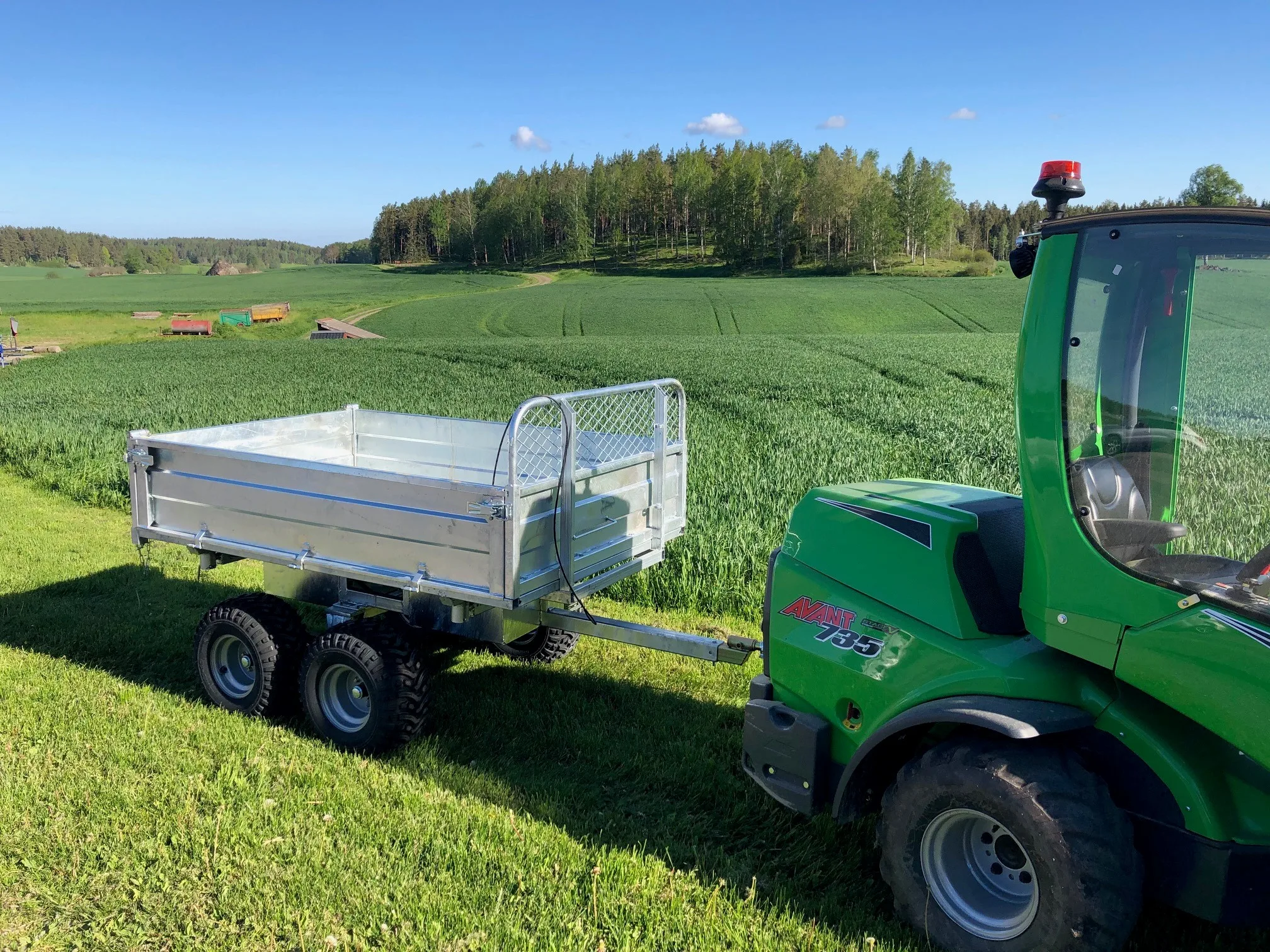 Elektrisk tippvagn till ATV, mindre traktorer - Bild 8