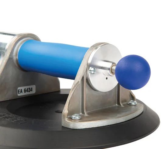 Glaslyft 120 kg, pumpaktiverad, manometer, i väska - Bild 2