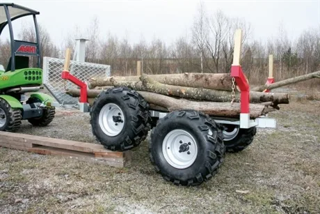 Skogsvagn Myran, till ATV och redskapsbärare 800 kg - Bild 2