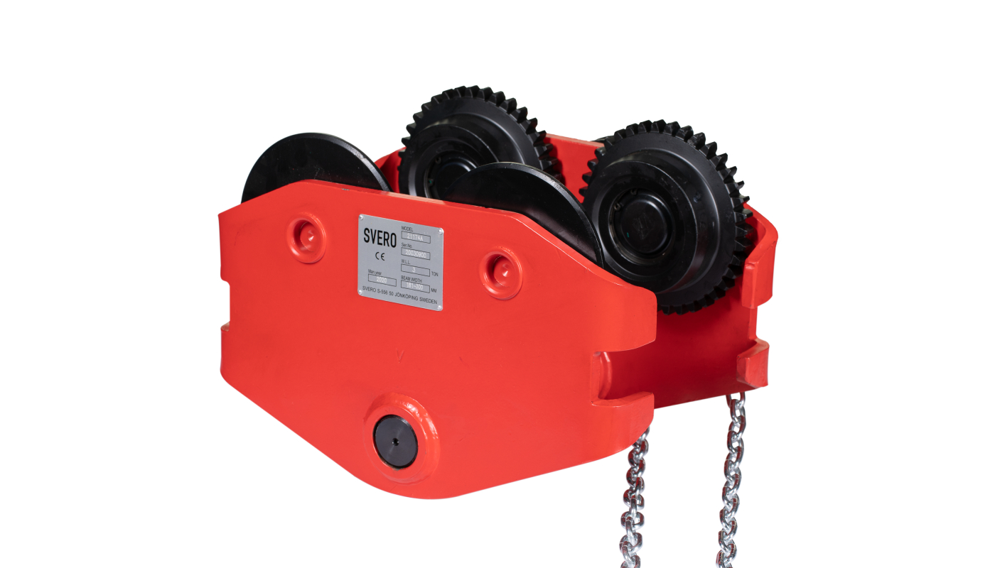 Balkvagn 500 kg kättingdriven 3 m, 161-280 mm - Norrmark