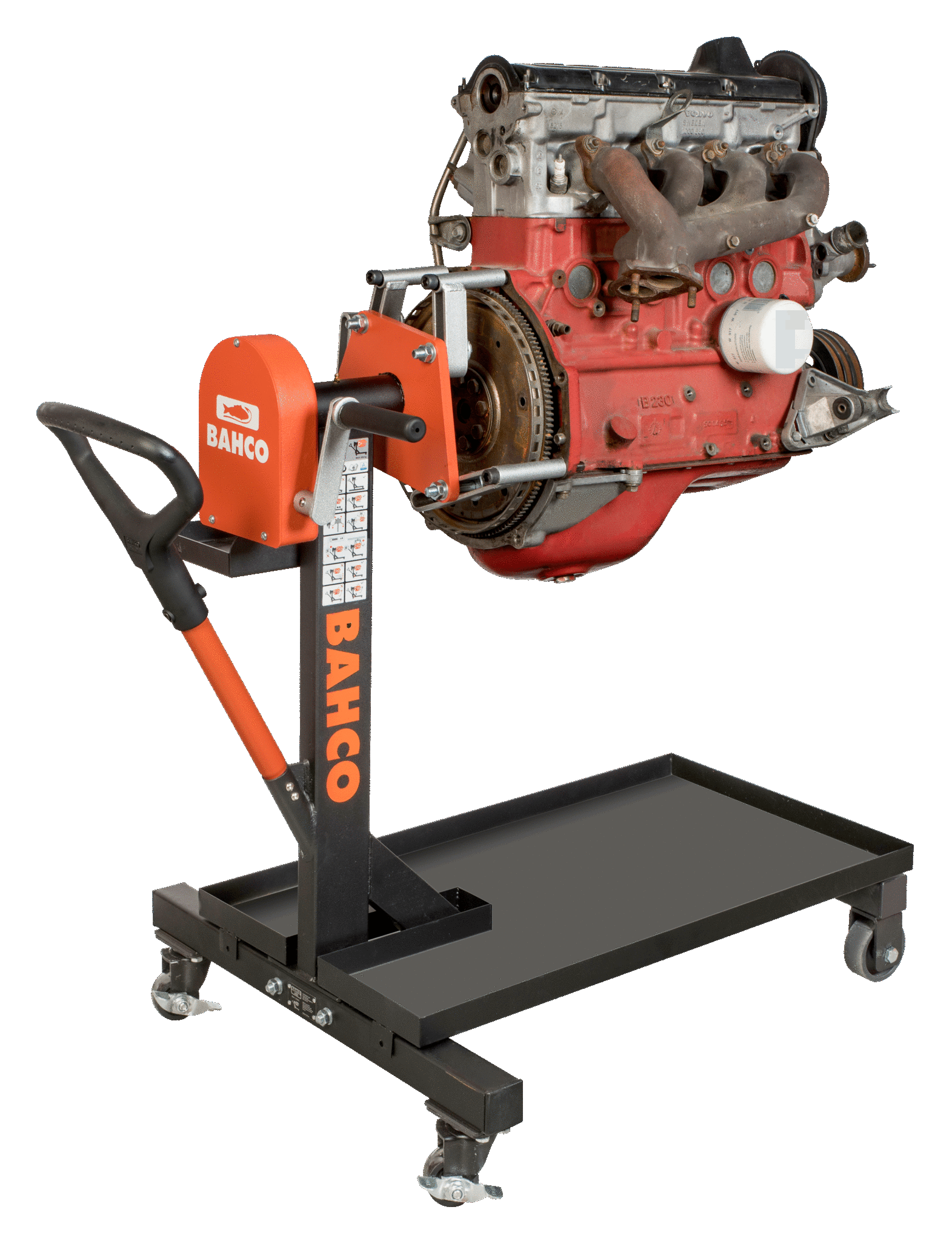 Motorställning med utväxling, 500 kg, Bahco - Bild 10