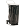 Städvagn / Säckvagn med lock, 125L sopsäck, 50 kg