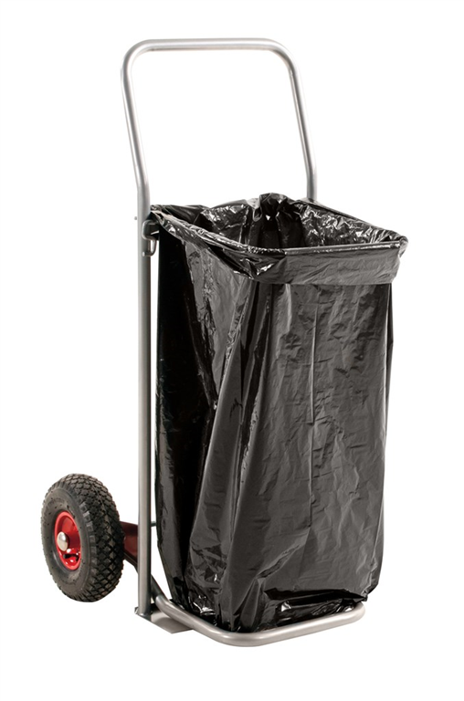 Städvagn / Säckvagn, 125L sopsäck, utomhus/inomhus - Bild 2
