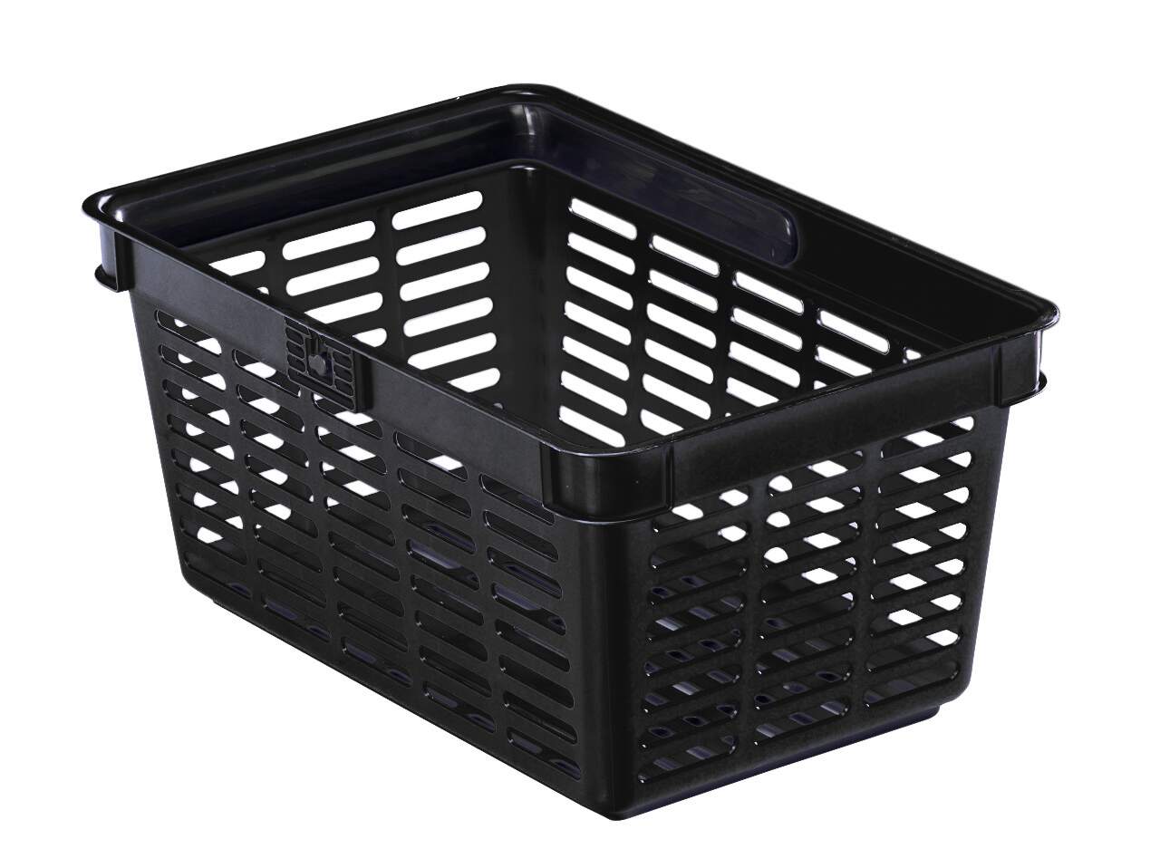 Kundkorg 19L, Durable, svart - Bild 2