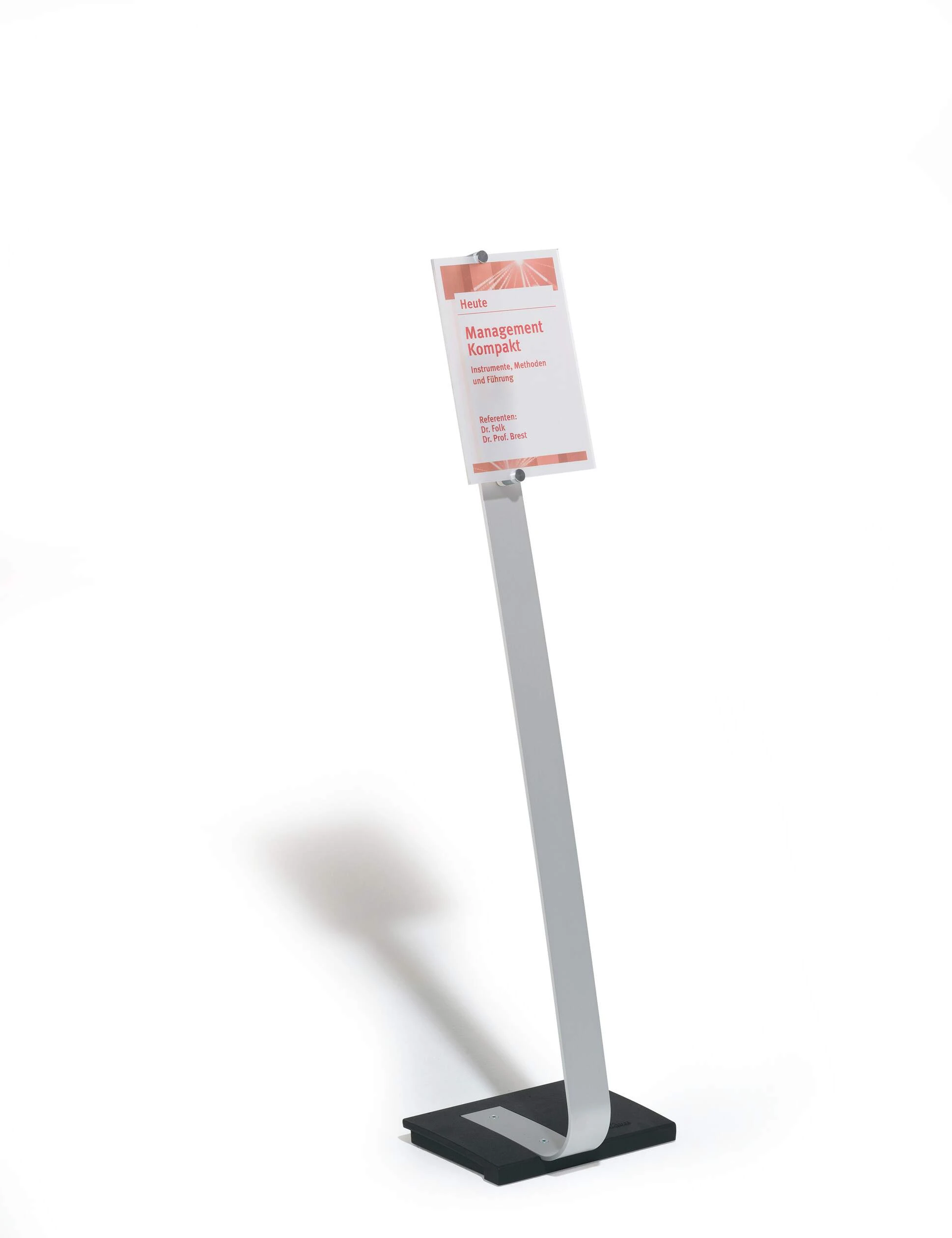 CRYSTAL SIGN STAND A4