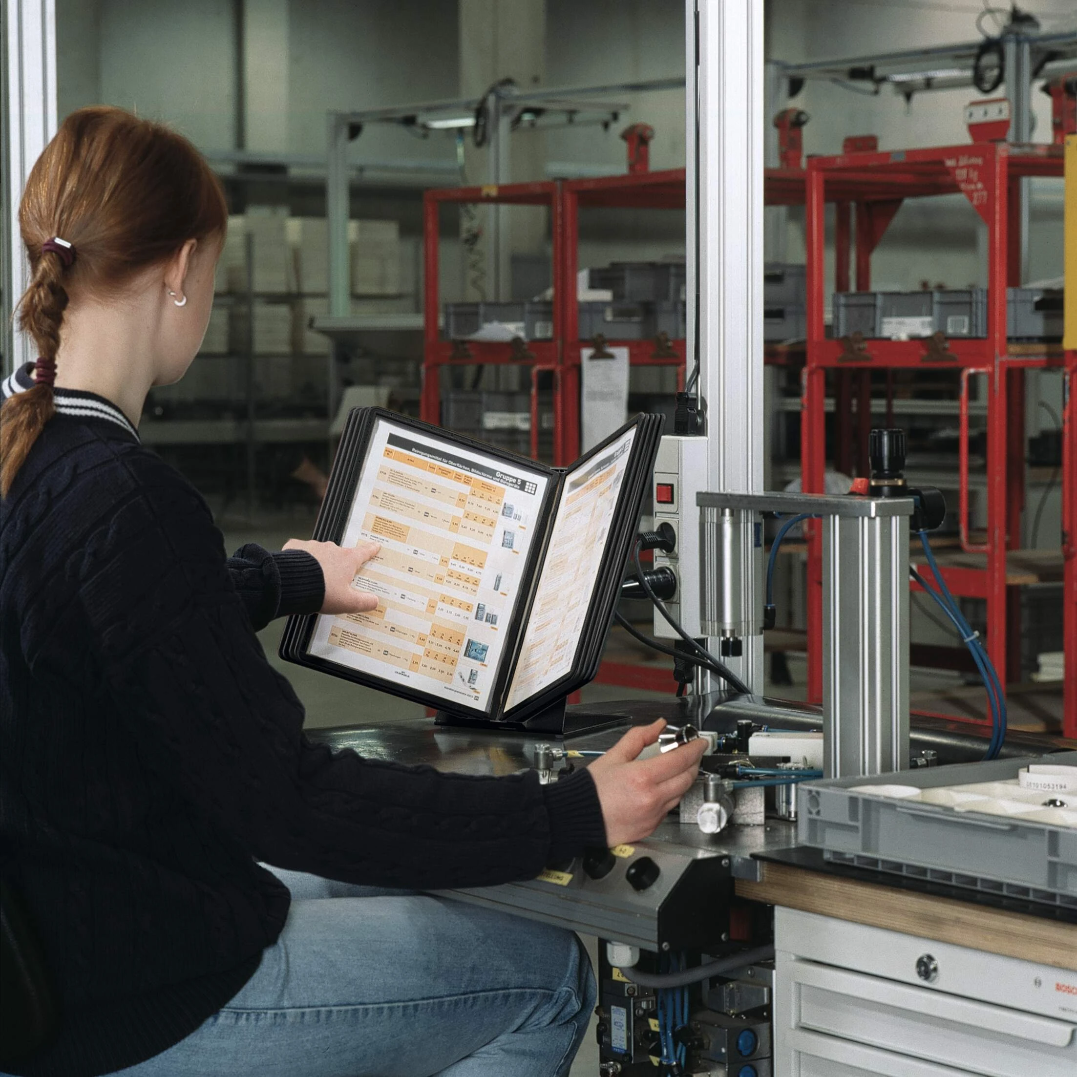 Panelsystem VARIO® TABLE 10, svart - Bild 4