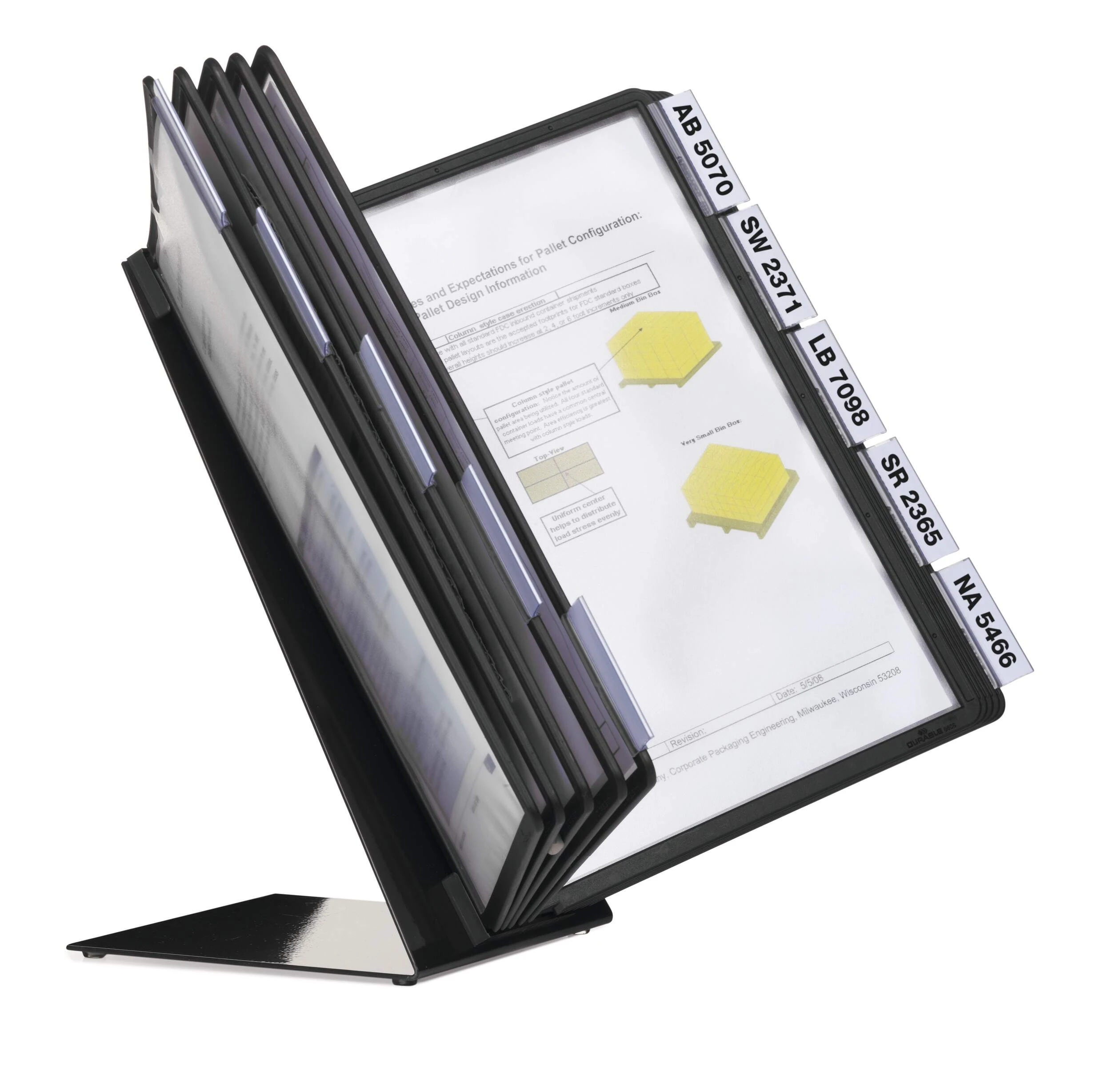 Blädderpanelsystem VARIO® TABLE 10