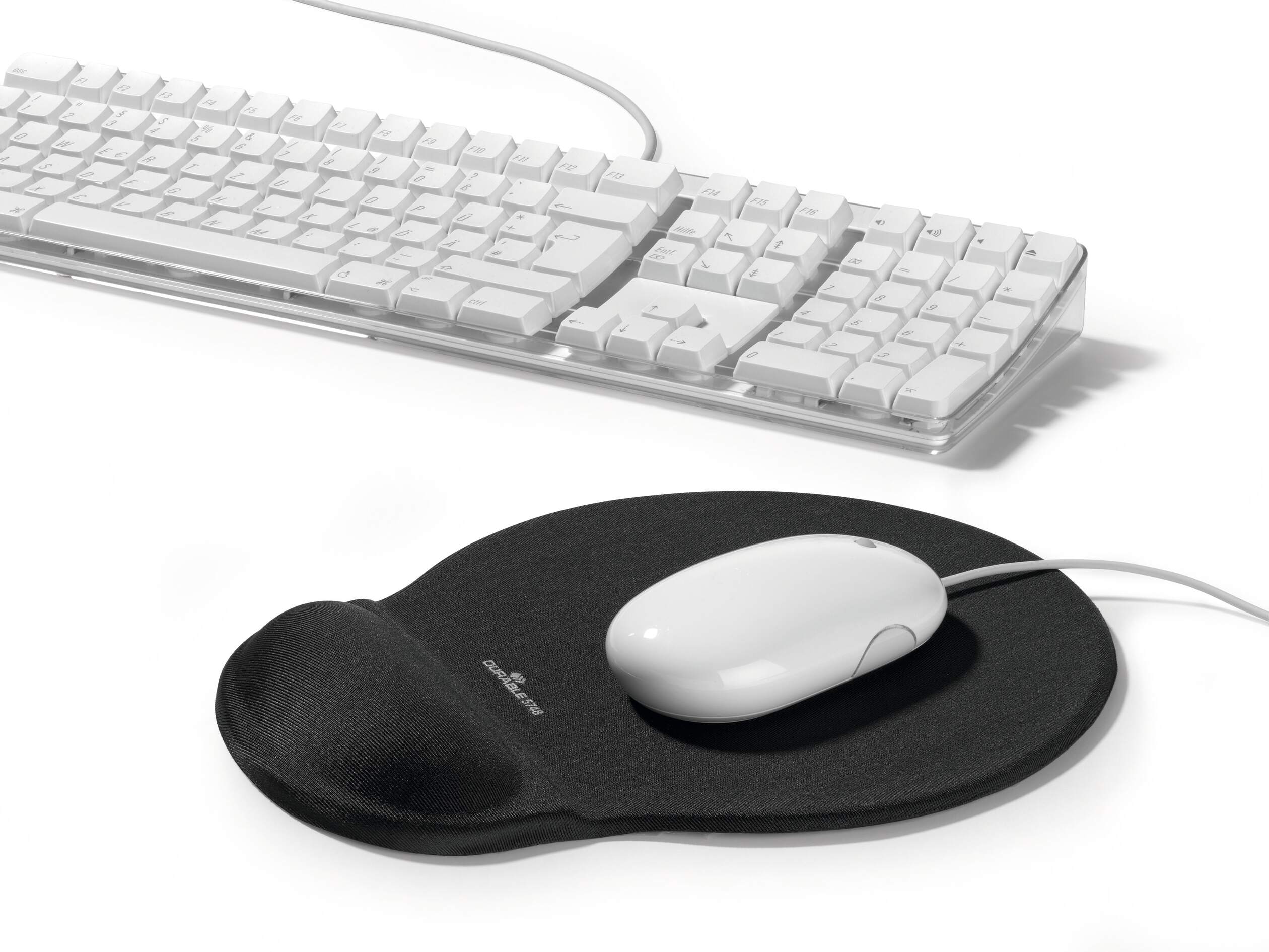 Musmatta Ergotop® med gelé handledsstöd oval, mörkblå - Bild 2