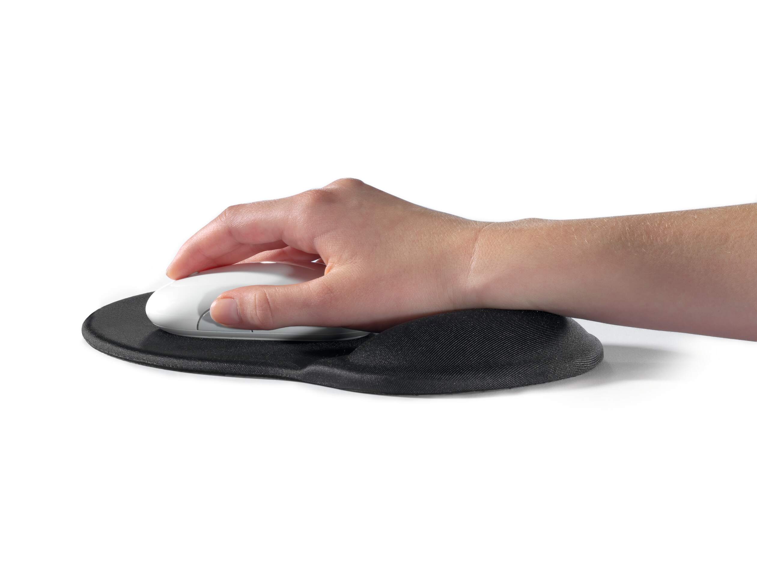 Musmatta Ergotop® med gelé handledsstöd oval, mörkblå - Bild 3
