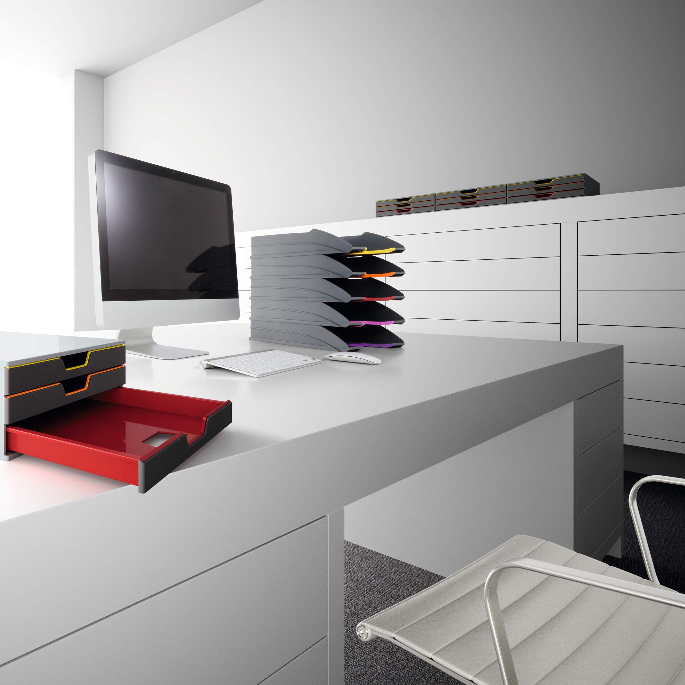 Förvaringslådor VARICOLOR® 3 lådor, Durable - Bild 8