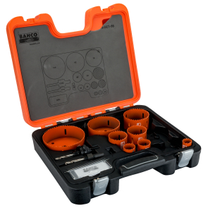 Bahco Sandflex® bimetallhålsågssats 25 mm-114 mm, 12 st