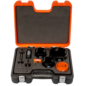 Bahco Hålsågssats 10 delar, blandad 35–114 mm – 3835-SET-64