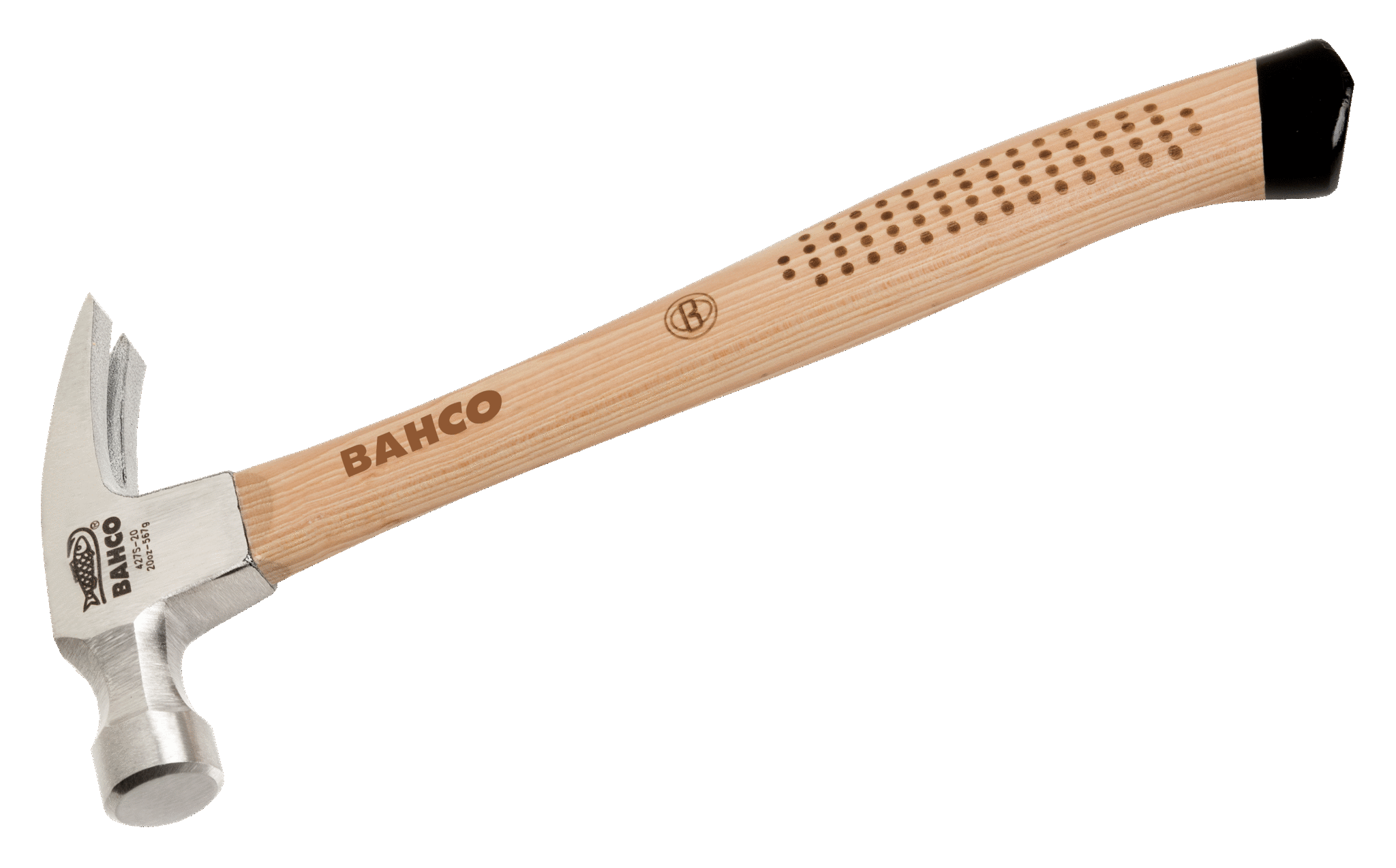 Bahco klohammare med rak klo och polerat huvud - 567g