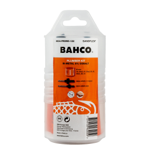 Bahco Sats med Sandflex® bimetallhålsågar 16–44 mm, 14 delar