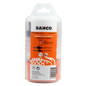 Bahco Sandflex® hålsågssats i bimetall 19–76 mm, 14 delar