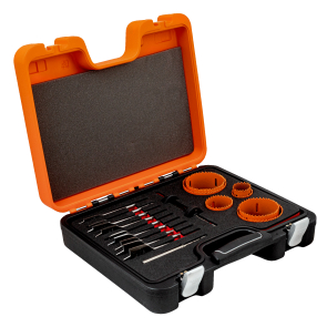 Bahco Hålsågssats 18 delar, blandad 12–86 mm – 3835-SET-711