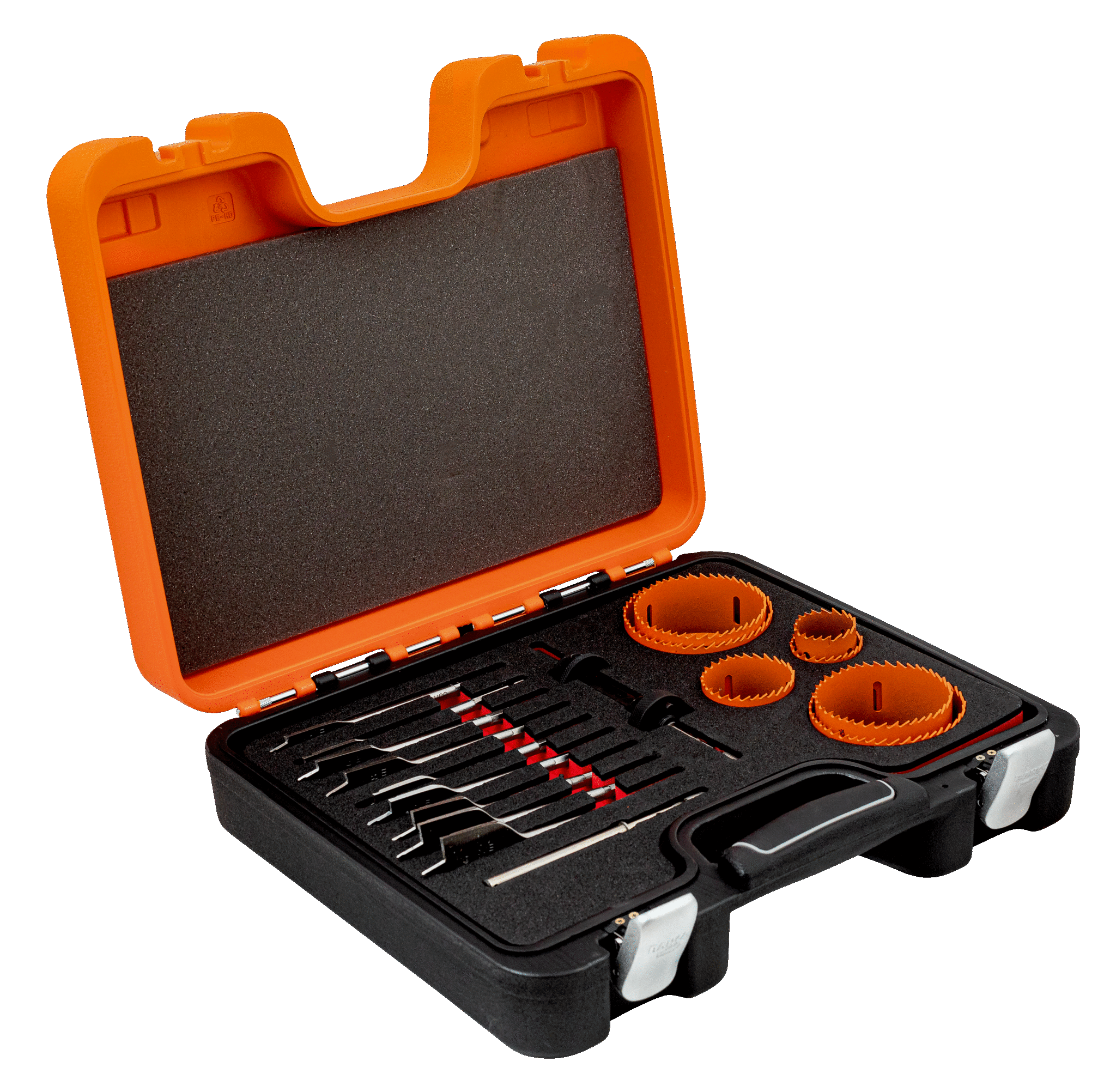 Bahco Hålsågssats 18 delar, blandad 12–86 mm – 3835-SET-711