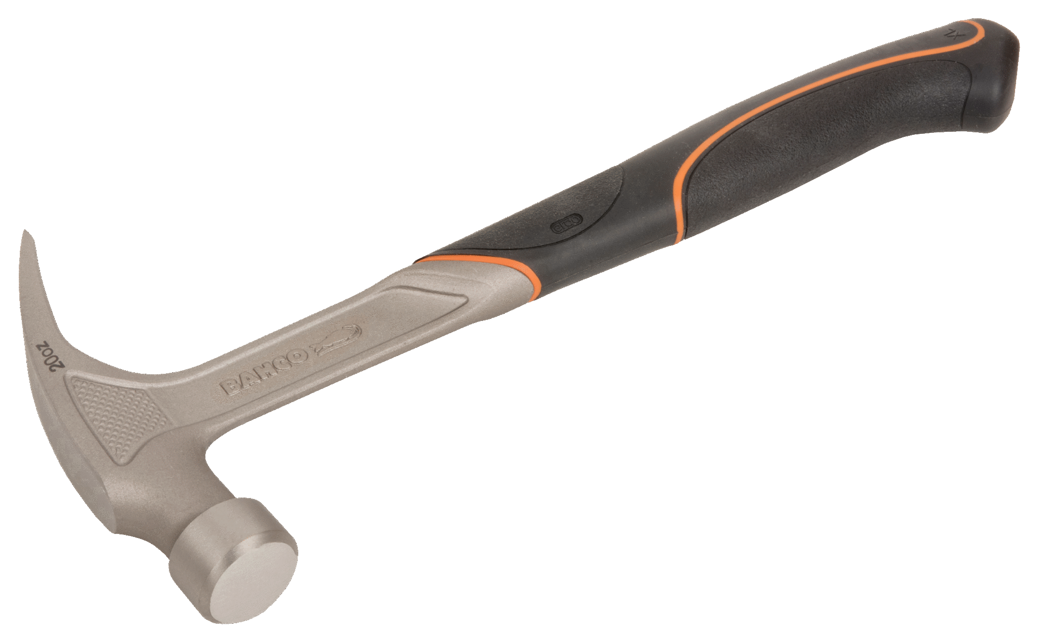 Bahco Klohammare ERGO™ rak klo, handtag med gummigrepp - 570 g