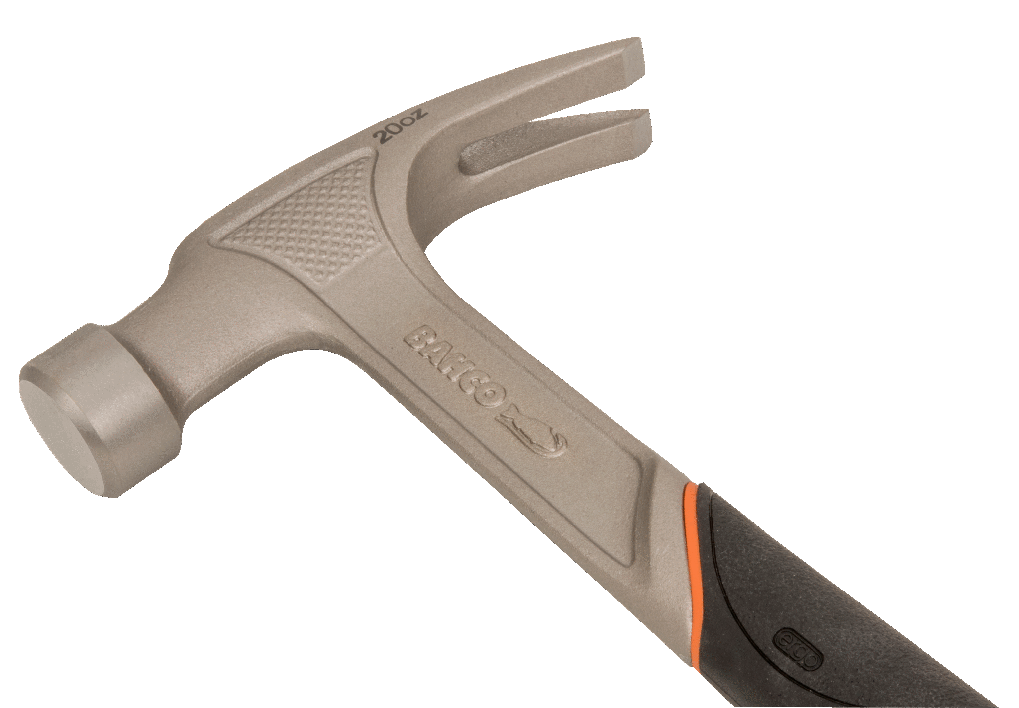 Bahco Klohammare ERGO™ rak klo, handtag med gummigrepp - 570 g - Bild 3
